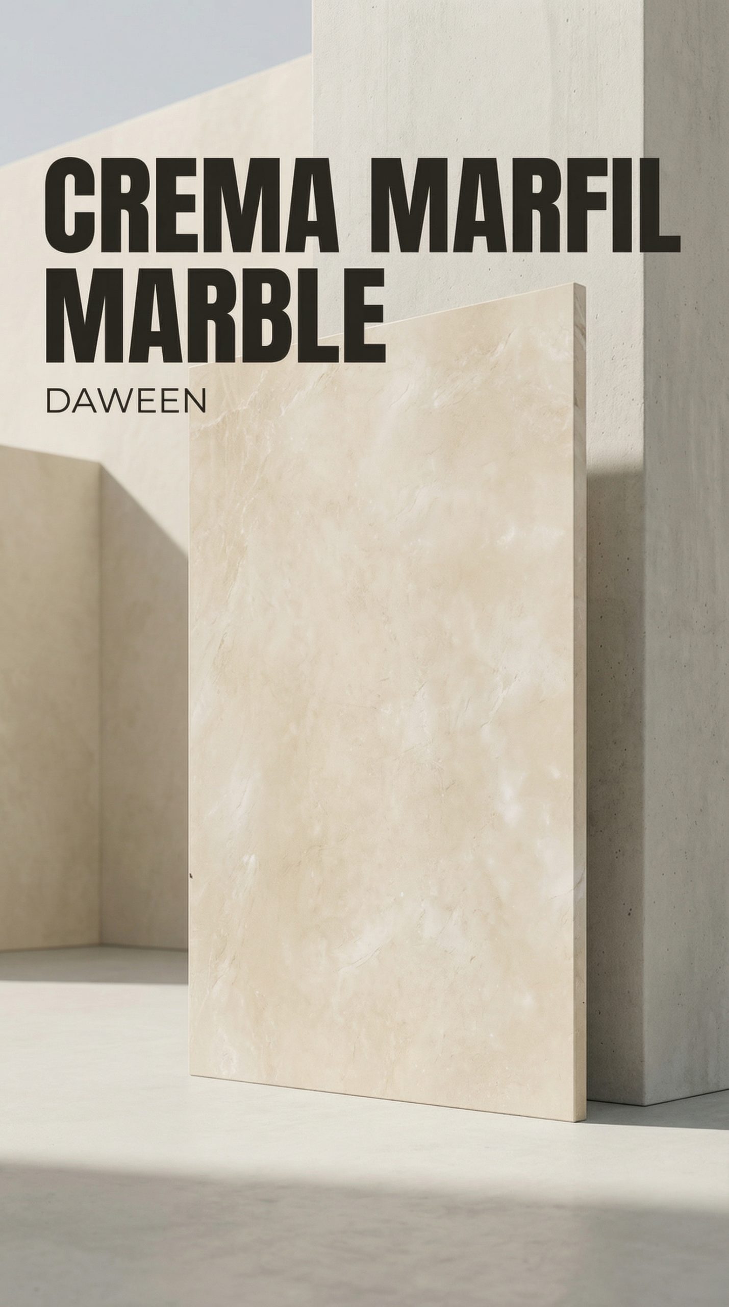 Crema Marfil marble